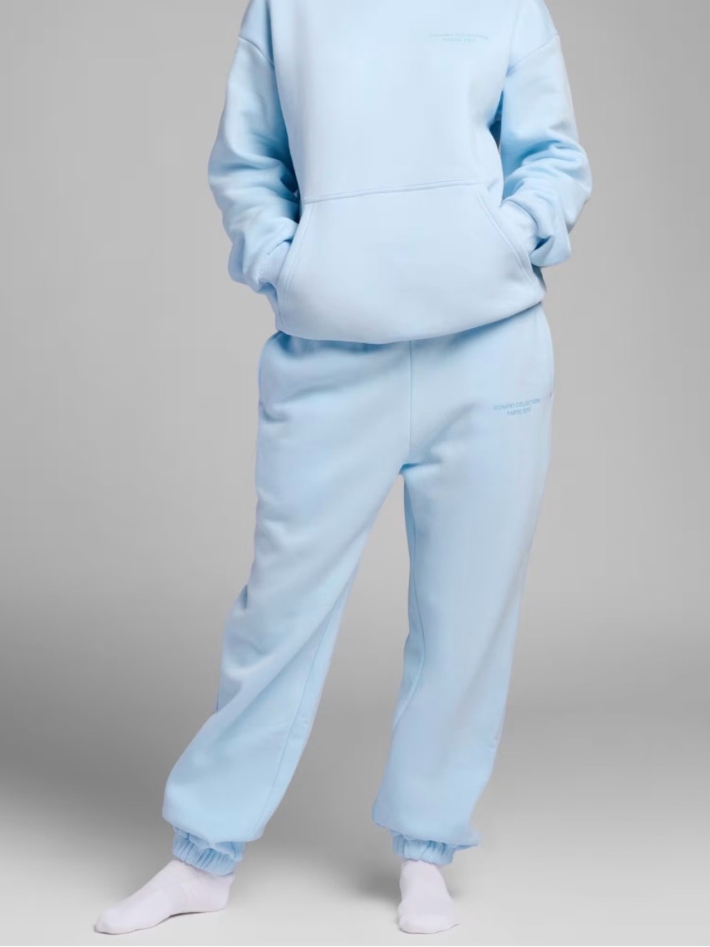 Comfrt jogger pastel collection, baby blue size XS brand new with tags. - Picture 1 of 4